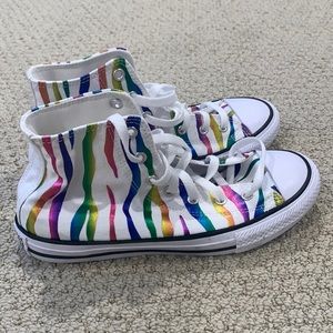 Converse Chuck Taylor All Star Zebra High Top Shoes